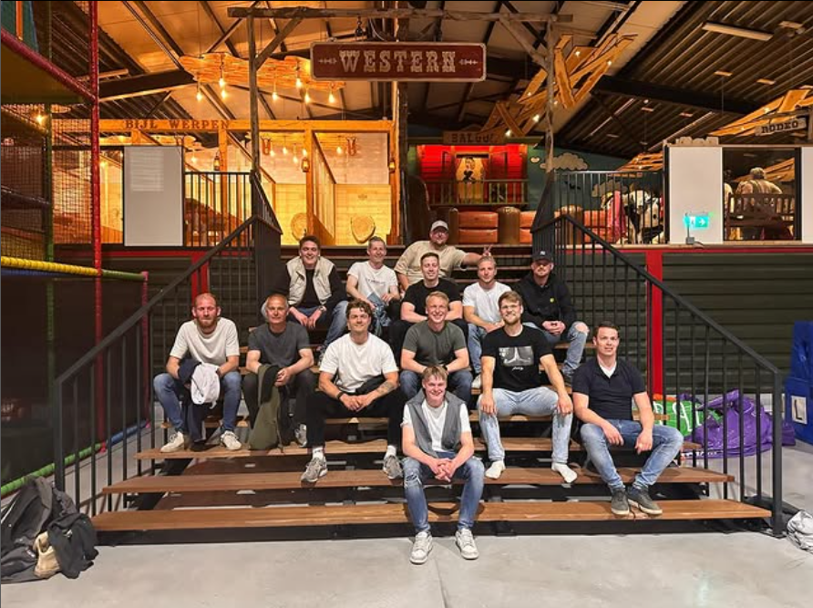 Teamfoto hovenier spijker en prins